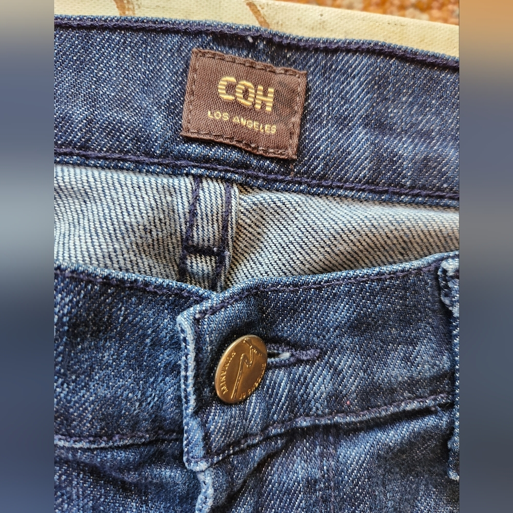 COH DITA Citizens Humanity Bootcut Jeans Low Rise Petite Stretch Medium Blue 29P - Picture 7 of 16